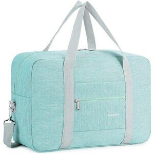 Travel Duffel Bag Tote 3112-Thick Series Mint Green (with Shoulder Strap)